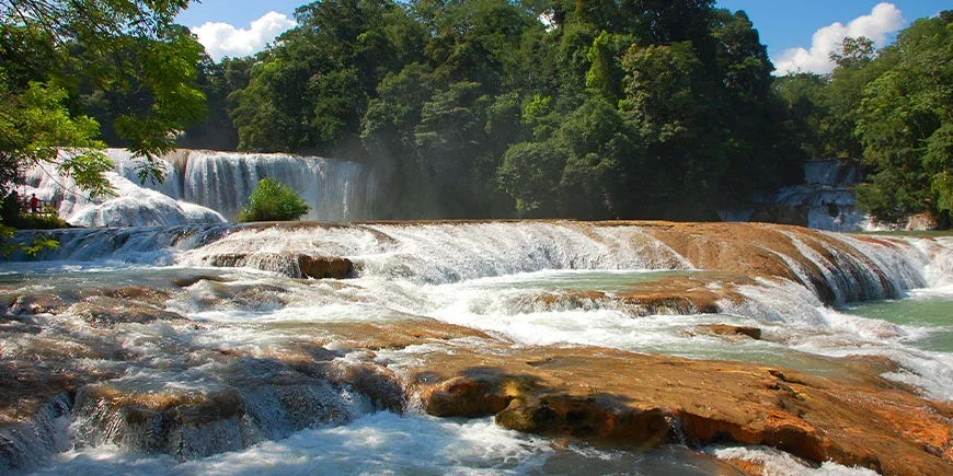 Agua Azul i Mexiko