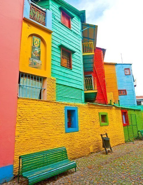 Det färgstarka La Boca i Buenos Aires