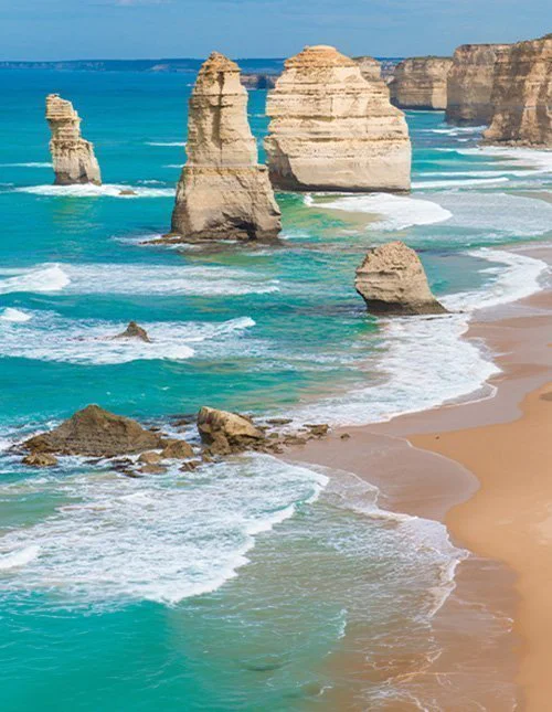 The Twelve Apostles längs Great Ocean Road i Australien