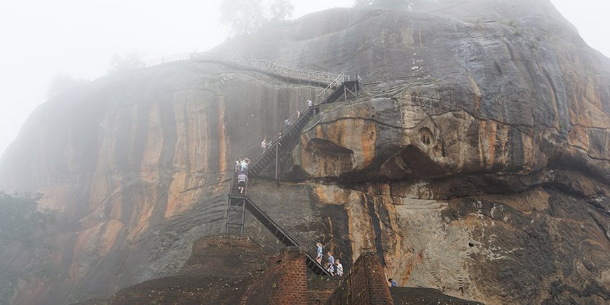 steps - sigiriya