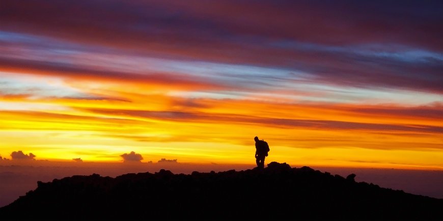 Kilimanjaro solopgang