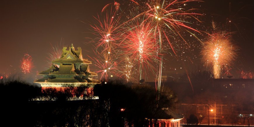 Kinesiskt nyår i Peking