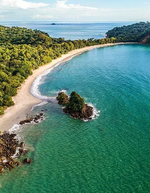 Costa Ricas höjdpunkter med solsemester i Manuel Antonio