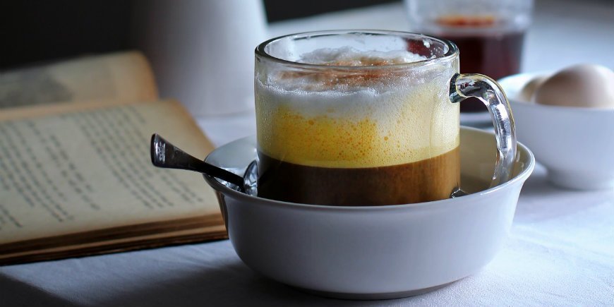 Egg coffee