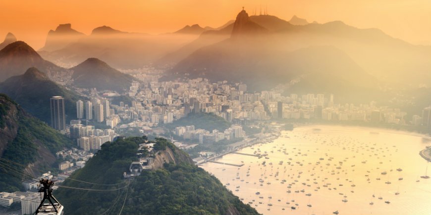 utsikt över Rio
