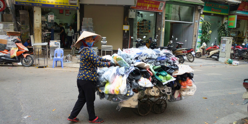 Cykelhandlare i Hanoi