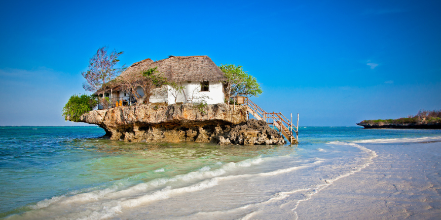 The Rock Restaurant på Zanzibar