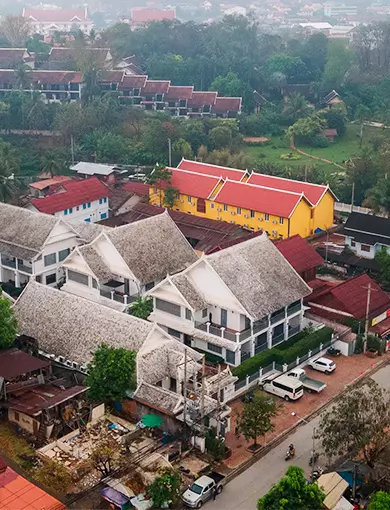 Souphattra Hotel, vårt Travelife-certifierade uppgraderingshotell i Luang Prabang