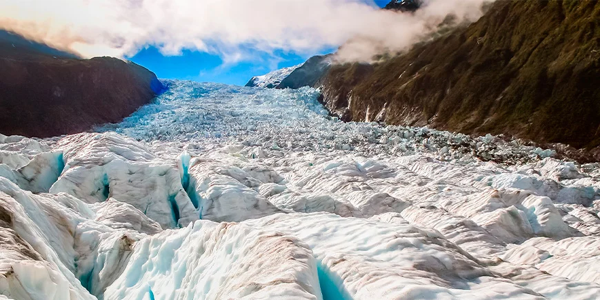 Franz Josef-glaciären, Nya Zeeland