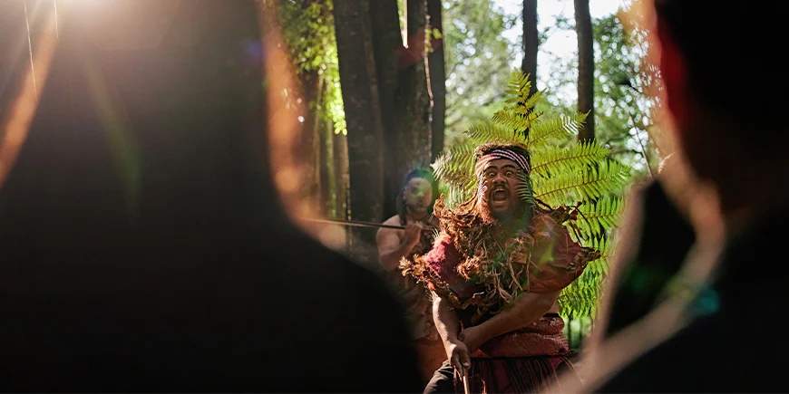Maori utför haka