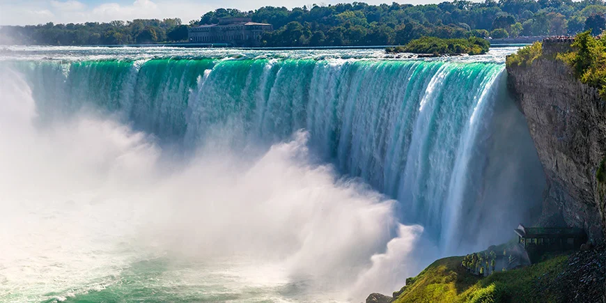 Horseshoe Falls vid Niagarafallen i Kanada