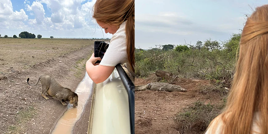 Isabella upplever Kenya