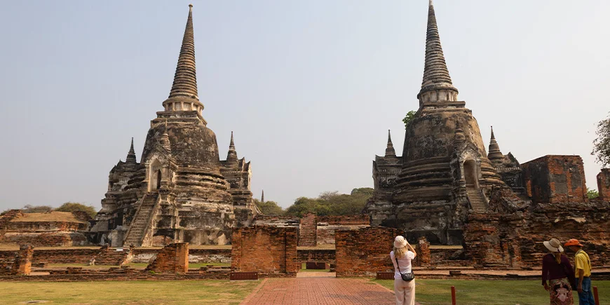 Ayutthaya Historical Park i Thailand