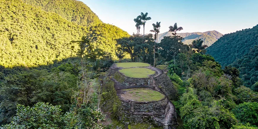 Ciudad Perdida – den förlorade staden – i Colombia