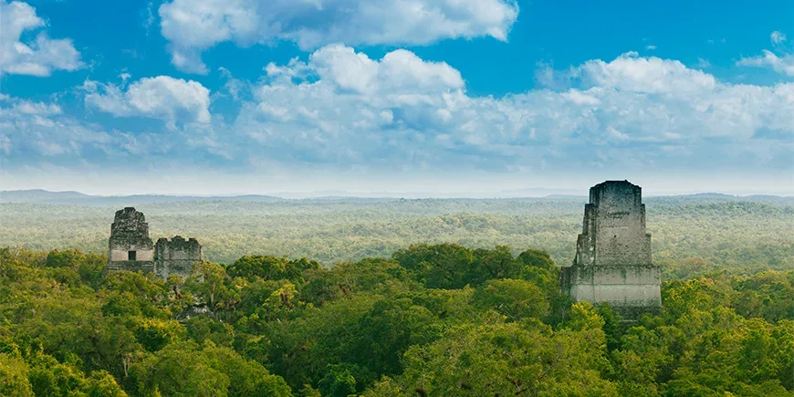 Tikal-ruinerna mitt i Guatemalas djungel