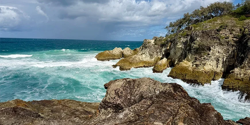 Den vackraste utsikten på North Stradbroke Island