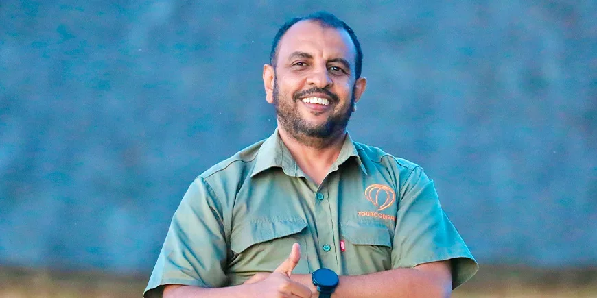 Madeal Simba – safari guide i Tanzania