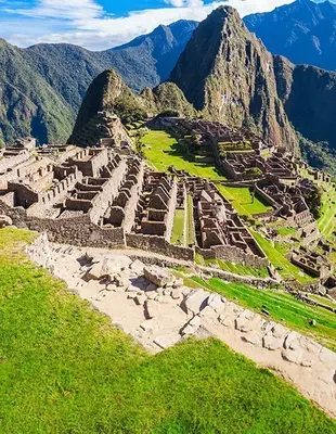 Utsikt över Machu Picchu