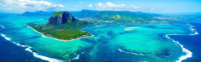 Översikt över tropiska Mauritius