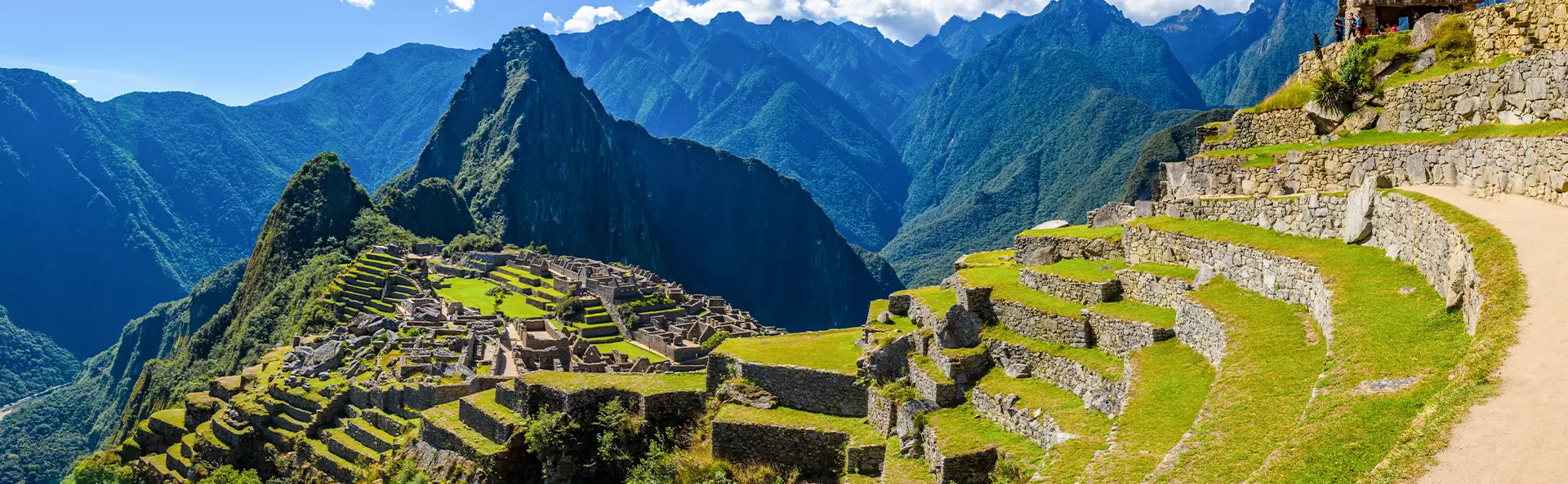 Machu Picchu i Peru